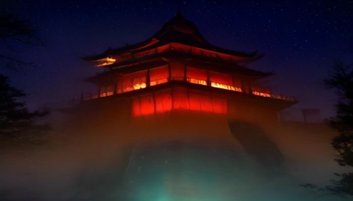 夜色中城市天际线与霓虹灯倒影，象征都市情感题材小说的场景基调
