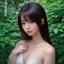 读者头像插画,长发女性柔和线条头像图标